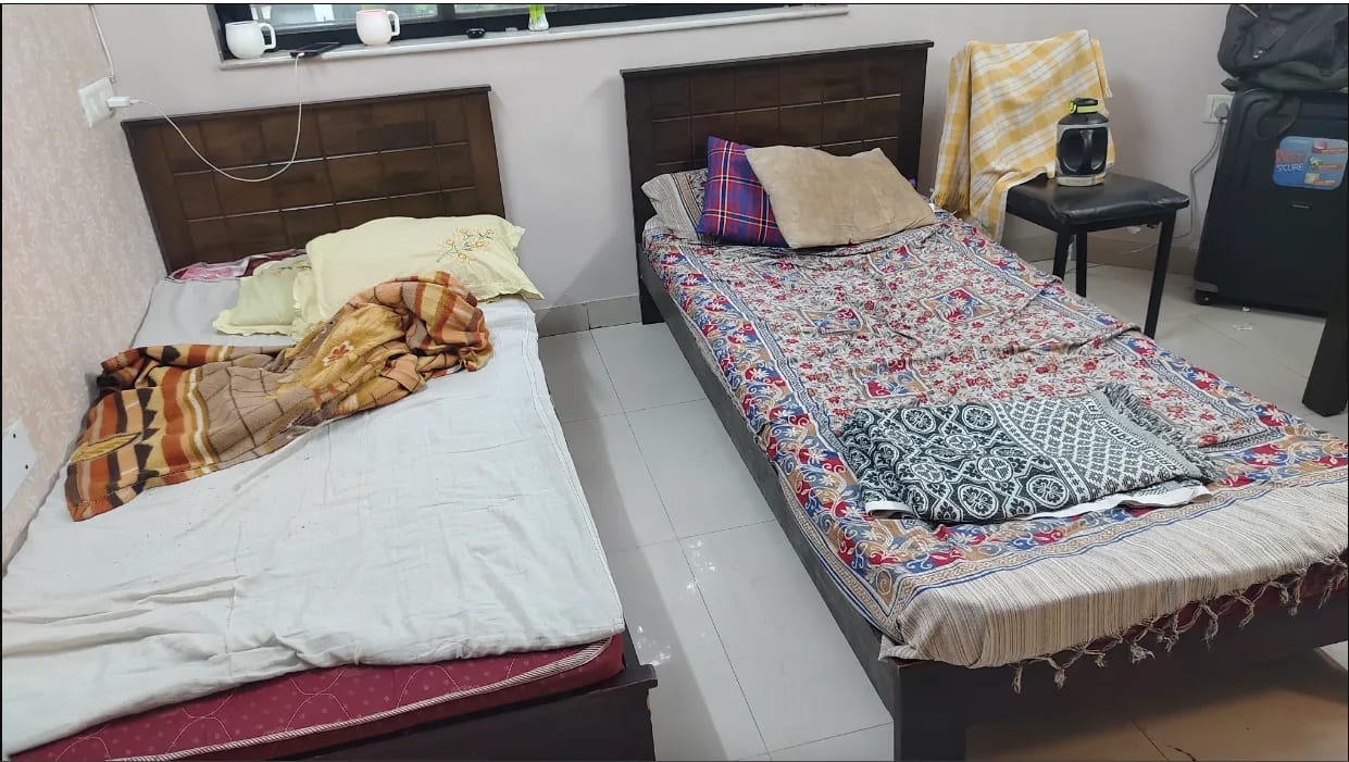 Double Sharing PG in 3 BHK for rent in Majiwada, Thane